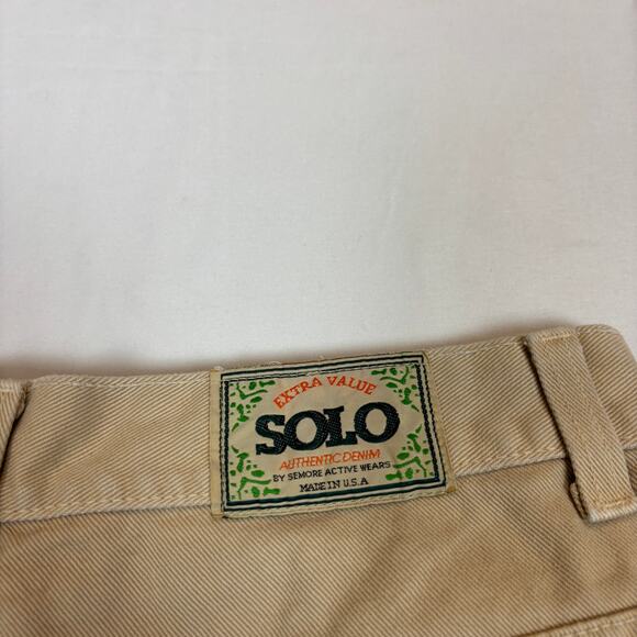 Vintage Solo Semore Baggy Shorts jorts Men's 34 Y2K Skater Grunge - Picture 3 of 12